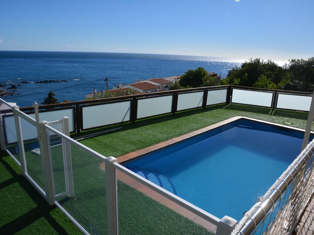 Hermosa villa con vista al mar Piscina privada climatizada
